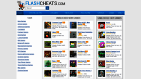 What Flashcheats.com website looked like in 2019 (5 years ago)