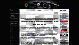What Formula1-dictionary.net website looked like in 2019 (5 years ago)
