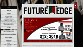 What Futureedge.in website looked like in 2019 (5 years ago)