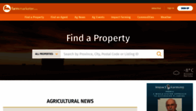 What Farmmarketer.com website looked like in 2019 (6 years ago)