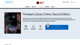 What Filmakers.com website looked like in 2019 (5 years ago)