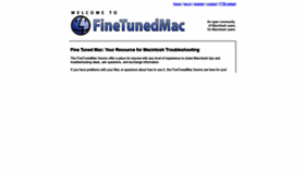 What Finetunedmac.com website looked like in 2019 (5 years ago)
