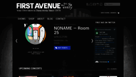 What First-avenue.com website looked like in 2019 (5 years ago)