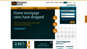 What Fremontbank.com website looked like in 2019 (5 years ago)
