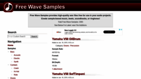 What Freewavesamples.com website looked like in 2019 (5 years ago)