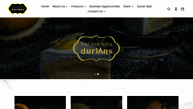 What Fourseasonsdurians.com website looked like in 2019 (5 years ago)