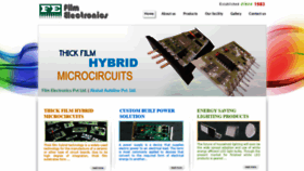 What Filmelectronics.in website looked like in 2019 (5 years ago)