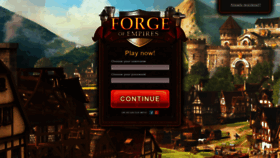 What Forgeofempires.com website looked like in 2019 (5 years ago)