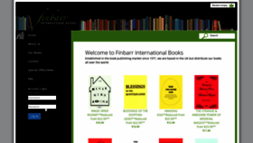 What Finbarrinternationalbooks.com website looked like in 2019 (5 years ago)