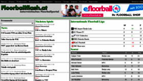What Floorballflash.at website looked like in 2019 (5 years ago)