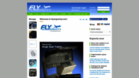 What Flyengravity.com website looked like in 2019 (5 years ago)