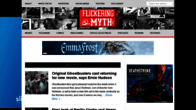 What Flickeringmyth.com website looked like in 2019 (5 years ago)