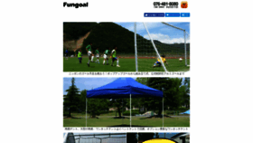 What Fungoal.com website looked like in 2019 (5 years ago)