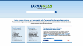 What Farmaprezzi.com website looked like in 2019 (5 years ago)