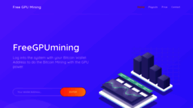 What Freegpumining.com website looked like in 2019 (5 years ago)
