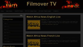 What Filmover.com website looked like in 2019 (5 years ago)