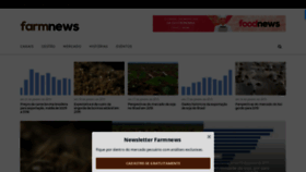 What Farmnews.com.br website looked like in 2019 (6 years ago)