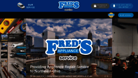 What Fredsappliance.com website looked like in 2019 (5 years ago)