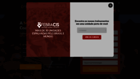 What Febracis.com.br website looked like in 2019 (5 years ago)