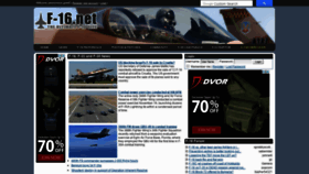 What F-16.net website looked like in 2019 (5 years ago)