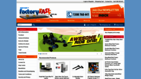 What Factoryfast.com.au website looked like in 2019 (5 years ago)