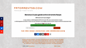 What Frtorrents9.com website looked like in 2019 (5 years ago)