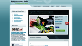 What Fotoservices.info website looked like in 2019 (5 years ago)