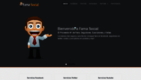 What Famasocial.com website looked like in 2019 (5 years ago)
