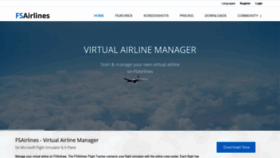What Fsairlines.net website looked like in 2019 (5 years ago)