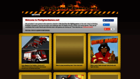What Firefightergames.net website looked like in 2019 (5 years ago)