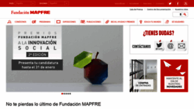 What Fundacionmapfre.org website looked like in 2019 (5 years ago)