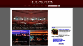 What Fluidlondon.co.uk website looked like in 2019 (5 years ago)