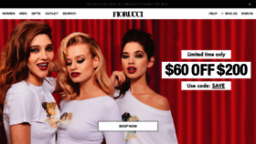 What Fiorucci.com website looked like in 2019 (5 years ago)