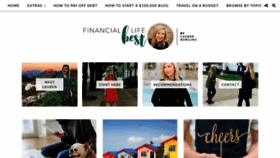 What Financialbestlife.com website looked like in 2019 (5 years ago)