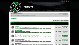 What Forum.hannover96.de website looked like in 2019 (5 years ago)