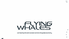 What Flying-whales.com website looked like in 2019 (5 years ago)