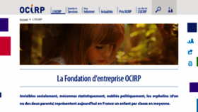 What Fondation-ocirp.fr website looked like in 2019 (5 years ago)