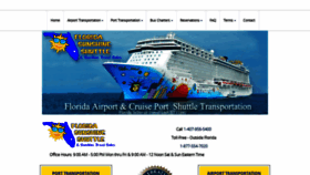 What Floridasunshineshuttle.com website looked like in 2019 (5 years ago)