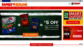 What Familydollar.com website looked like in 2019 (5 years ago)