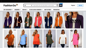 What Fashiongo.net website looked like in 2019 (6 years ago)