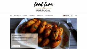 What Foodfromportugal.com website looked like in 2019 (5 years ago)