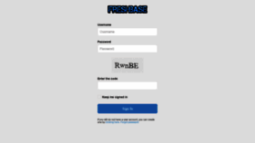 What Freshbase.me website looked like in 2019 (5 years ago)