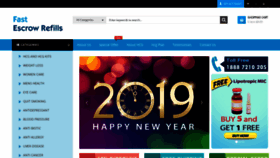 What Fastescrowrefills.net website looked like in 2019 (6 years ago)