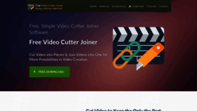What Freevideocutterjoiner.com website looked like in 2019 (5 years ago)