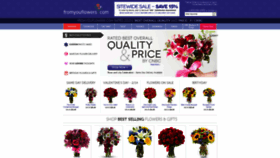 What Fromyouflowers.com website looked like in 2019 (5 years ago)