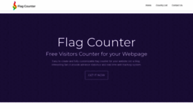 What Flagcounter.me website looked like in 2019 (5 years ago)