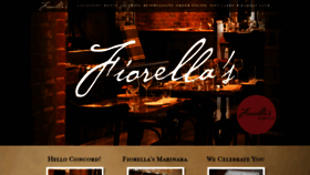 What Fiorellascucina.com website looked like in 2019 (5 years ago)