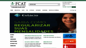 What Fcat.edu.br website looked like in 2019 (5 years ago)