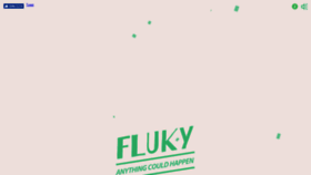 What Fluky.io website looked like in 2019 (5 years ago)