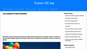 What Frases10.top website looked like in 2019 (5 years ago)